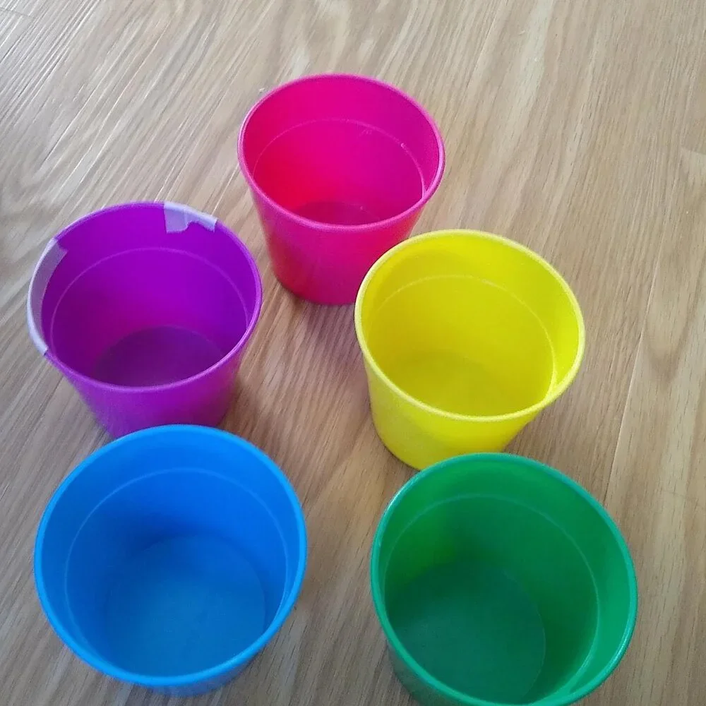 Rainbow Counting Bears x 39 + Colored cup x 5